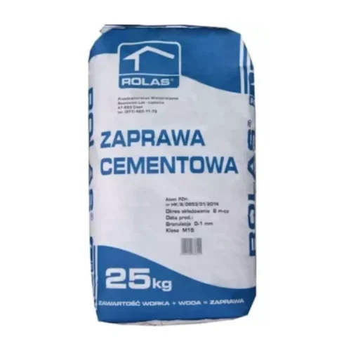 Zaprawa cementowa M-15 25kg Rolas
