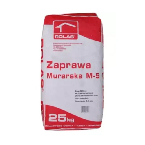 Zaprawa murarska M5 25kg Rolas