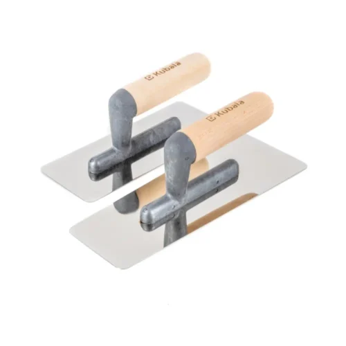 Paca nierdzewna wenecka 80x200mm narzędzie jest idealne do pracy z materiałami takimi jak tynki wapienne czy stiuk wenecki. Producentem pacy do stiuku włoskiego jest marka kubala