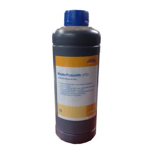 Plastyfikator do betonu Master Pozzolth STD 1l